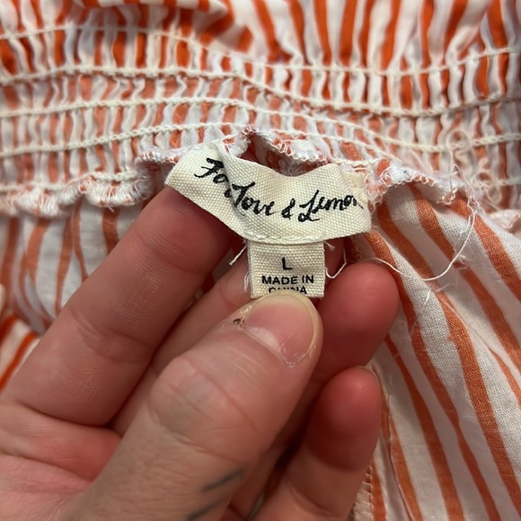 For Love and Lemons Isla striped shorts - Picture 5 of 9